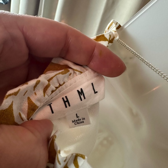 THML Embroidered Flutter Sleeve Dresss - Picture 5 of 9